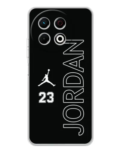 Чехол для TECNO Spark 40 Pro с картинкой «Jordan Vertical»