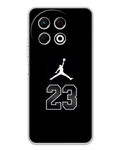 Чехол для TECNO Spark 40 Pro с картинкой «Jordan Flight 23»
