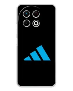 Чехол для TECNO Spark 40 Pro с картинкой «Adidas Cyan Logo»