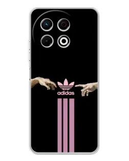 Чехол для TECNO Spark 40 Pro с картинкой «Adidas Hands»