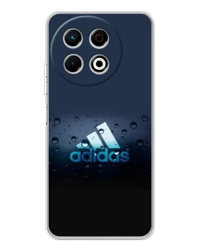 Чехол для TECNO Spark 40 Pro с картинкой «Adidas Water Drops»