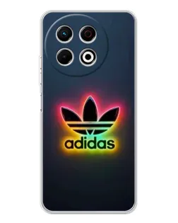 Чехол для TECNO Spark 40 Pro с картинкой «Неоновый Adidas»