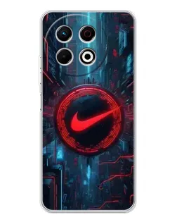 Чехол для TECNO Spark 40 Pro с картинкой «Техногенный стиль Nike»