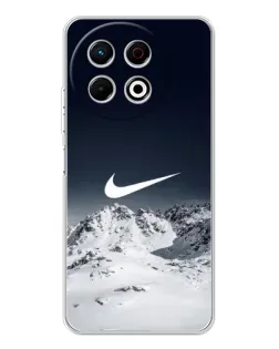 Чехол для TECNO Spark 40 Pro с картинкой «Nike — зимние горы»