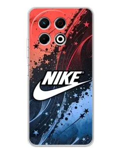 Чехол для TECNO Spark 40 Pro с картинкой «Градиентный принт Найк»
