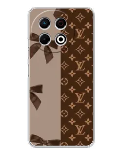 Чехол для TECNO Spark 40 Pro с картинкой «Louis Vuitton — банты»