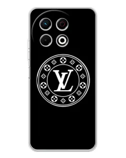 Чехол для TECNO Spark 40 Pro с картинкой «LV — печать стиля»