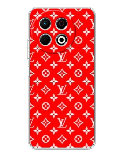Чехол для TECNO Spark 40 Pro с картинкой «Яркий паттерн LV» Чехол для TECNO Spark 40 Pro с картинкой «Яркий паттерн LV»