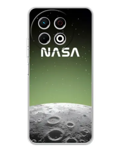 Чехол для TECNO Spark 40 Pro с картинкой «NASA — лунный градиент»