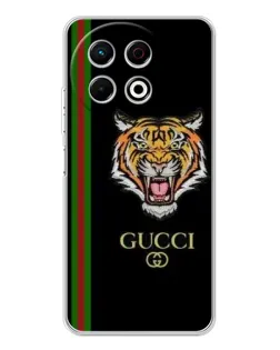 Чохол для TECNO Spark 40 Pro з картинкою «Тигр Gucci»