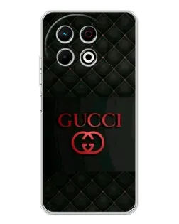Чохол для TECNO Spark 40 Pro з картинкою «Gucci — стьобаний чорний»
