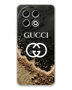 Чохол для TECNO Spark 40 Pro з картинкою «Gucci — піщані дюни»