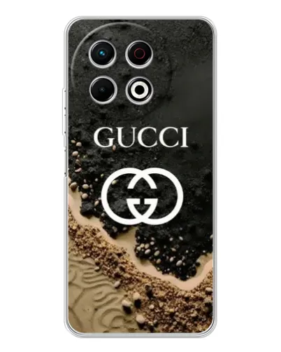 Чохол для TECNO Spark 40 Pro з картинкою «Gucci — піщані дюни»