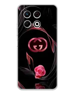 Чохол для TECNO Spark 40 Pro з картинкою «Gucci — неонова троянда»