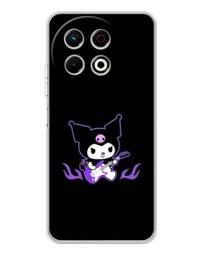 Чохол для TECNO Spark 40 Pro з картинкою «Електрична Kuromi» Чохол для TECNO Spark 40 Pro з картинкою «Електрична Kuromi»