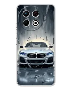 Чехол для TECNO Spark 40 Pro с картинкой «BMW в свете фар»