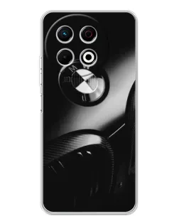 Чехол для TECNO Spark 40 Pro с картинкой «Эмблема BMW — макро»