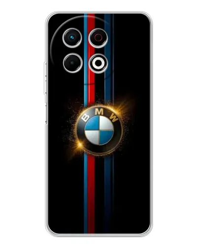 Чехол для TECNO Spark 40 Pro с картинкой «BMW M-Power неон» Чехол для TECNO Spark 40 Pro с картинкой «BMW M-Power неон»