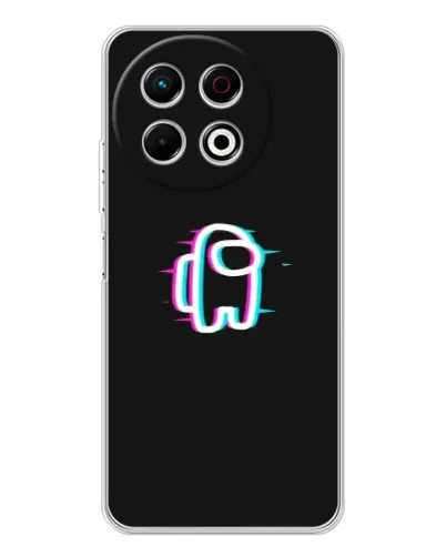 Чохол для TECNO Spark 40 Pro з картинкою «Among Us неон» Чохол для TECNO Spark 40 Pro з картинкою «Among Us неон»