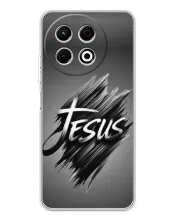Чохол для TECNO Spark 40 Pro з картинкою «Напис Jesus Graffiti»