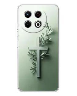 Чехол для TECNO Spark 40 Pro с картинкой «Оливковая ветвь»
