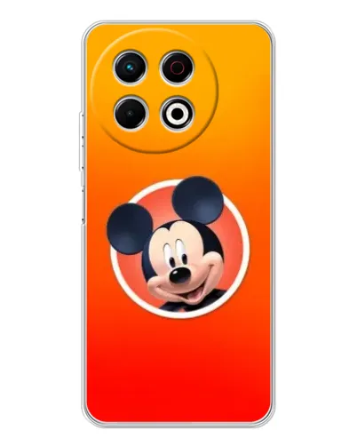 Чехол для TECNO Spark 40 Pro с картинкой «Mickey в круге» Чехол для TECNO Spark 40 Pro с картинкой «Mickey в круге»