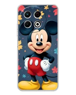 Чехол для TECNO Spark 40 Pro с картинкой «Осенний Mickey Mouse»