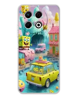 Чохол для TECNO Spark 40 Pro з картинкою «Монстр-трак пригоди»