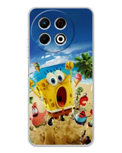 Чохол для TECNO Spark 40 Pro з картинкою «Розваги на пляжі» Чохол для TECNO Spark 40 Pro з картинкою «Розваги на пляжі»