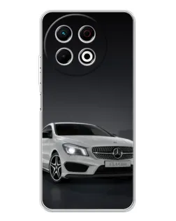 Чохол для TECNO Spark 40 Pro з картинкою «Mercedes AMG GT Silver»
