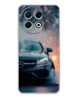 Чохол для TECNO Spark 40 Pro з картинкою «Mercedes — нічне місто»