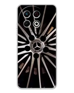 Чехол для TECNO Spark 40 Pro с картинкой «Диск Mercedes»