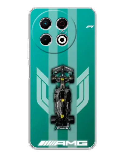 Чехол для TECNO Spark 40 Pro с картинкой «Mercedes AMG Petronas» Чехол для TECNO Spark 40 Pro с картинкой «Mercedes AMG Petronas»