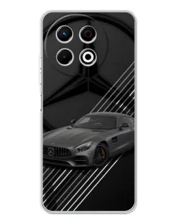 Чехол для TECNO Spark 40 Pro с картинкой «Mercedes AMG — графика»