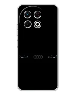 Чохол для TECNO Spark 40 Pro з картинкою «Audi — світловий підпис»