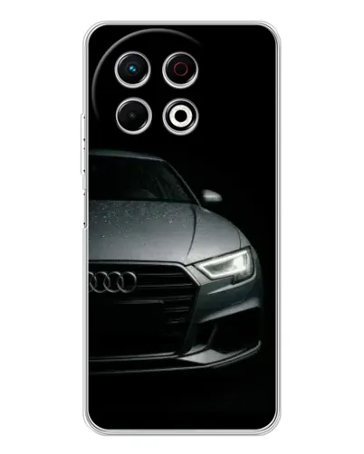 Чехол для TECNO Spark 40 Pro с картинкой «Audi — детализация кузова»