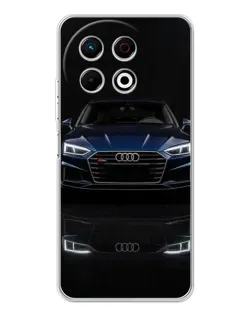 Чехол для TECNO Spark 40 Pro с картинкой «Audi — ночное отражение»