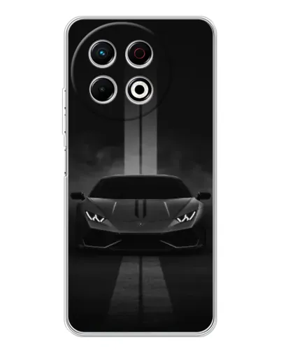 Чохол для TECNO Spark 40 Pro з картинкою «Lamborghini симетрія доріг»