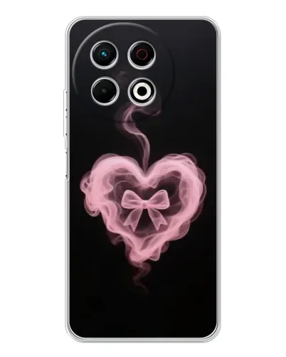 Чехол для TECNO Spark 40 Pro с картинкой «Дымчатое сердце»