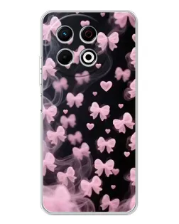 Чехол для TECNO Spark 40 Pro с картинкой «Неоновое кружево»