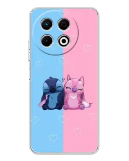 Чехол для TECNO Spark 40 Pro с картинкой «Stitch и Angel Love» Чехол для TECNO Spark 40 Pro с картинкой «Stitch и Angel Love»