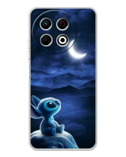 Чехол для TECNO Spark 40 Pro с картинкой «Лунная ночь Стича» Чехол для TECNO Spark 40 Pro с картинкой «Лунная ночь Стича»