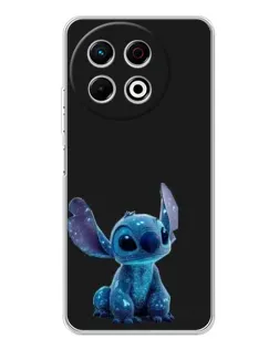 Чехол для TECNO Spark 40 Pro с картинкой «Стич на черном» Чехол для TECNO Spark 40 Pro с картинкой «Стич на черном»
