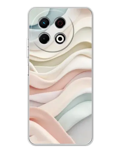 Чохол для TECNO Spark 40 Pro з картинкою «Пастельні ніжні хвилі»