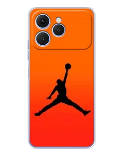 Чехол для TECNO Spark 40 с картинкой «Jordan Sunset»