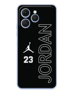 Чехол для TECNO Spark 40 с картинкой «Jordan Vertical»