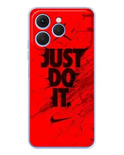 Чехол для TECNO Spark 40 с картинкой «Nike Just Do It»