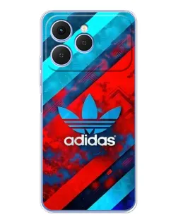 Чехол для TECNO Spark 40 с картинкой «Абстракция Adidas»