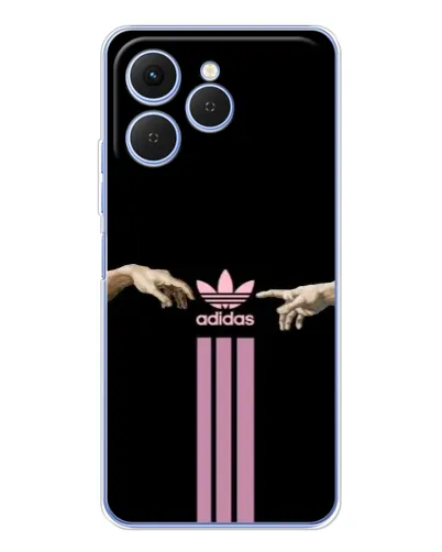 Чехол для TECNO Spark 40 с картинкой «Adidas Hands»
