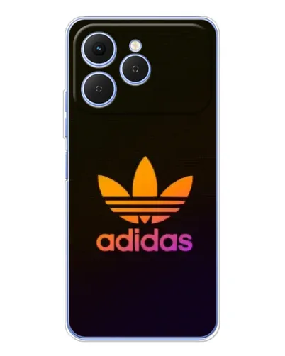 Чехол для TECNO Spark 40 с картинкой «Градиент Adidas»